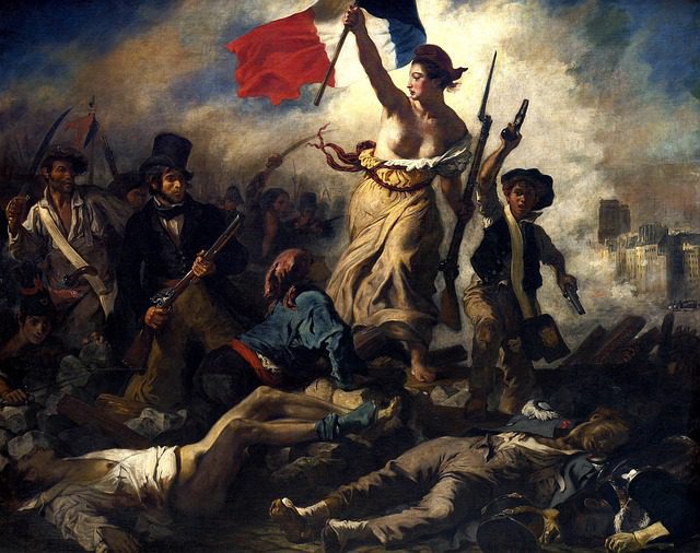 Toile de la Révolution Française