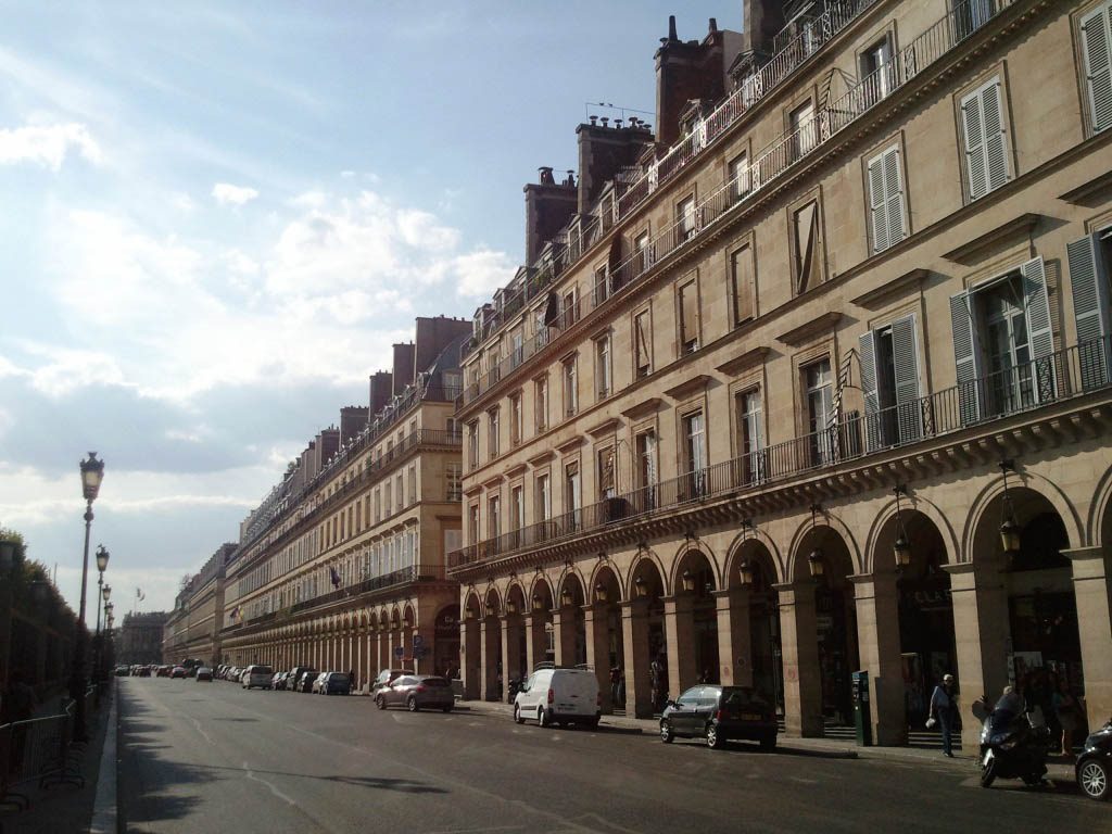 La rue de Rivoli